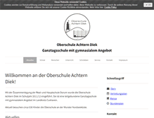 Tablet Screenshot of oberschule-dorum.de